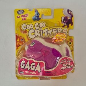 Vintage Coo Coo Critters GAGA Skunk 2010 Lanard y2k